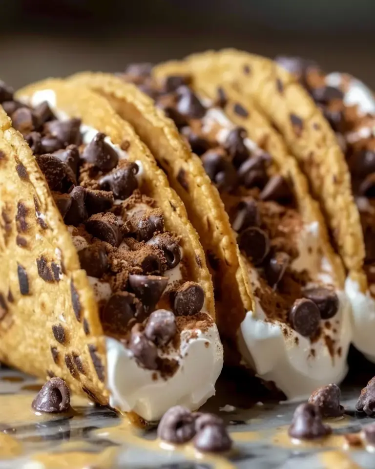 Cheesecake Cookie Dough Tacos