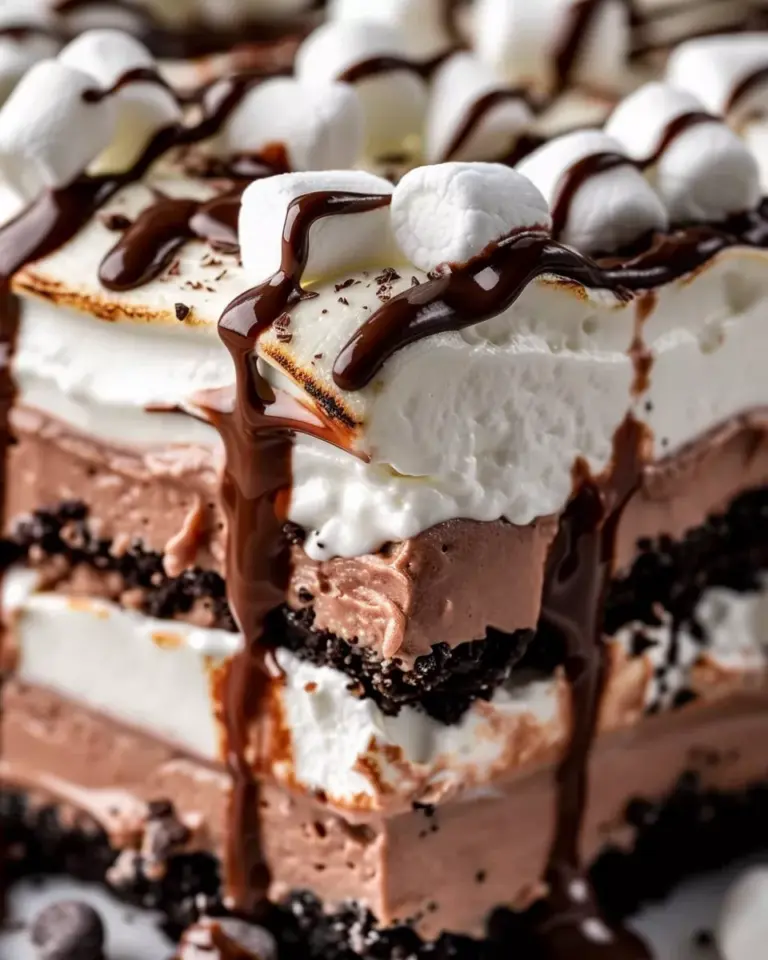 Hot Chocolate Lasagna