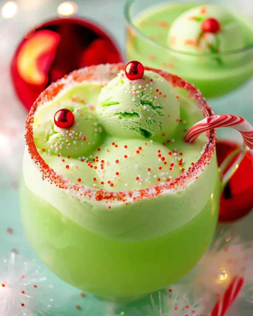 grinch christmas punch