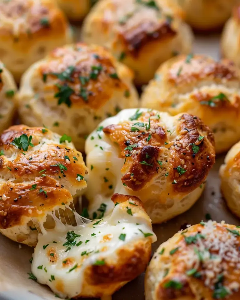 cheesy GARLIC BUTTER BOMBS
