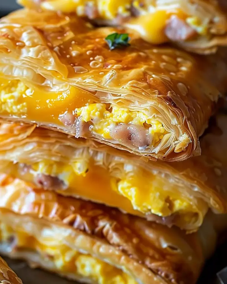 Homemade Breakfast Hot Pockets
