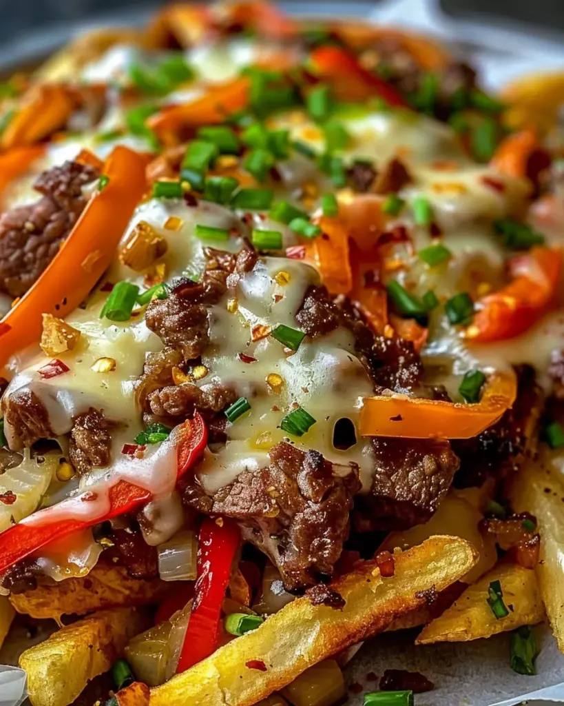 Philly Steak Cheese Fries