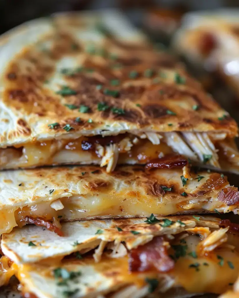 BBQ Bacon Chicken Quesadillas (25-Minutes)