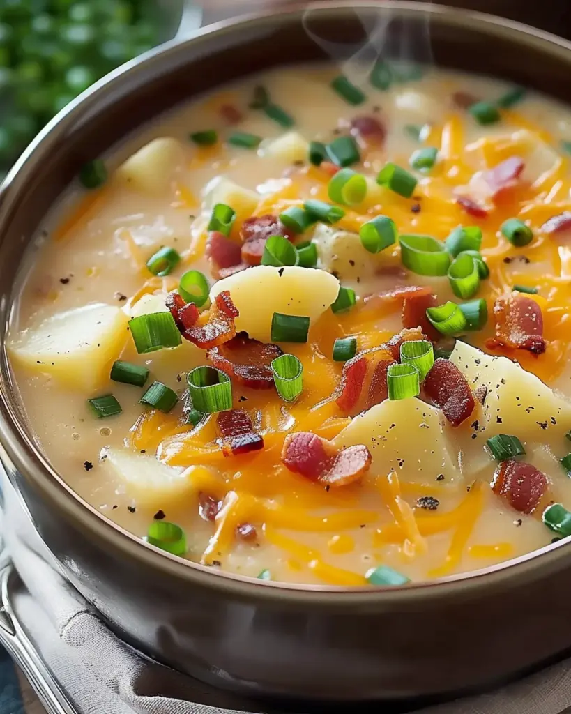 Crock Pot Crack Potato Soup