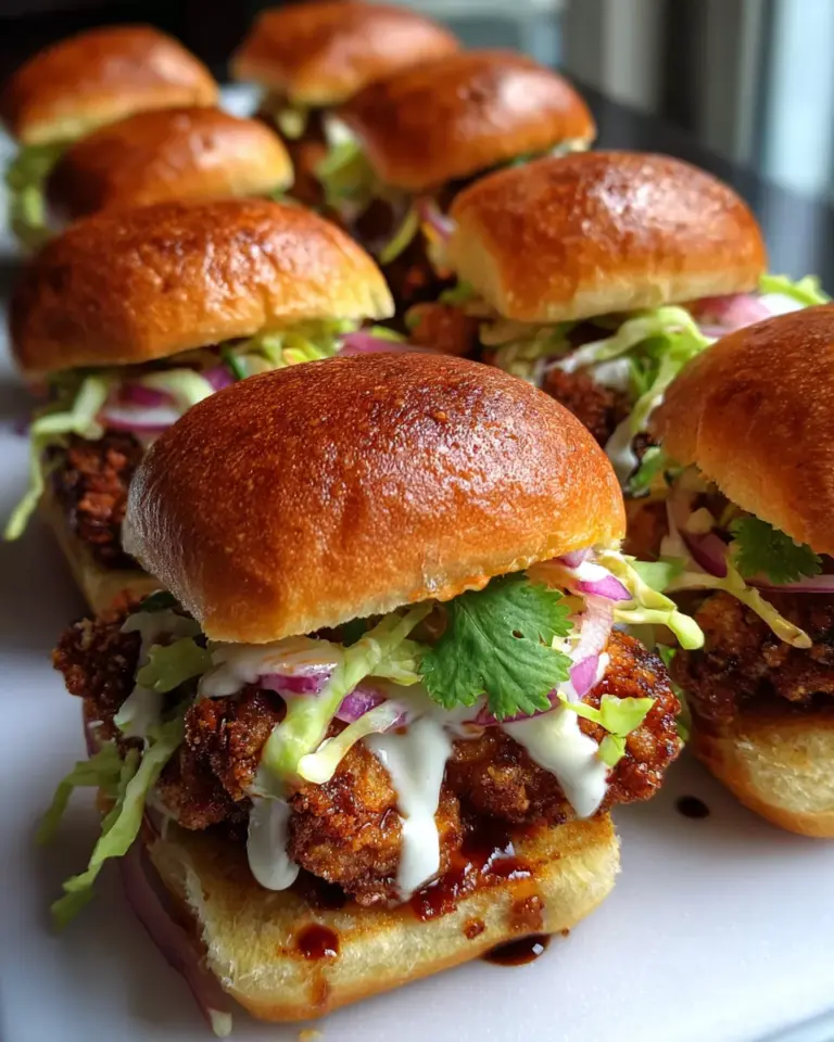 Bang Bang Chicken Sliders Recipe