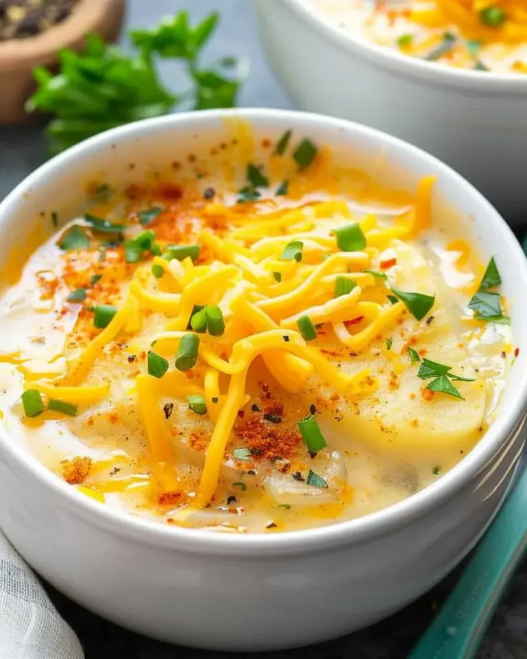 Vegetarian Baked Potato Soup