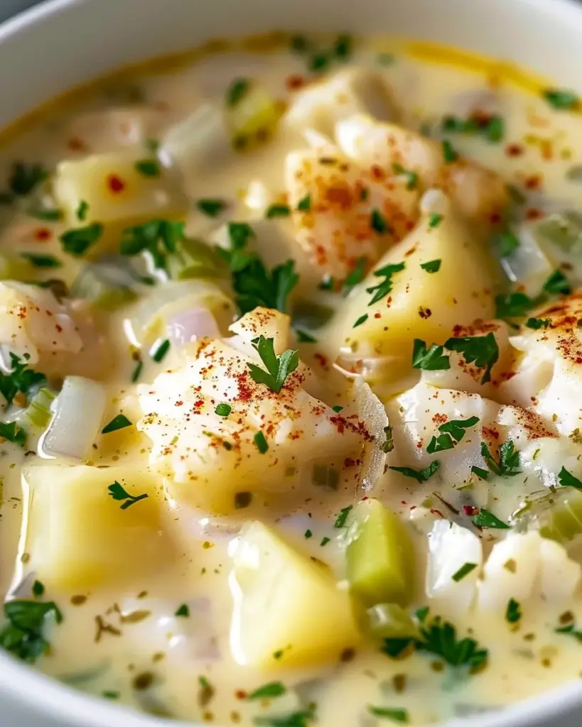 Creamy New England Fish Chowder