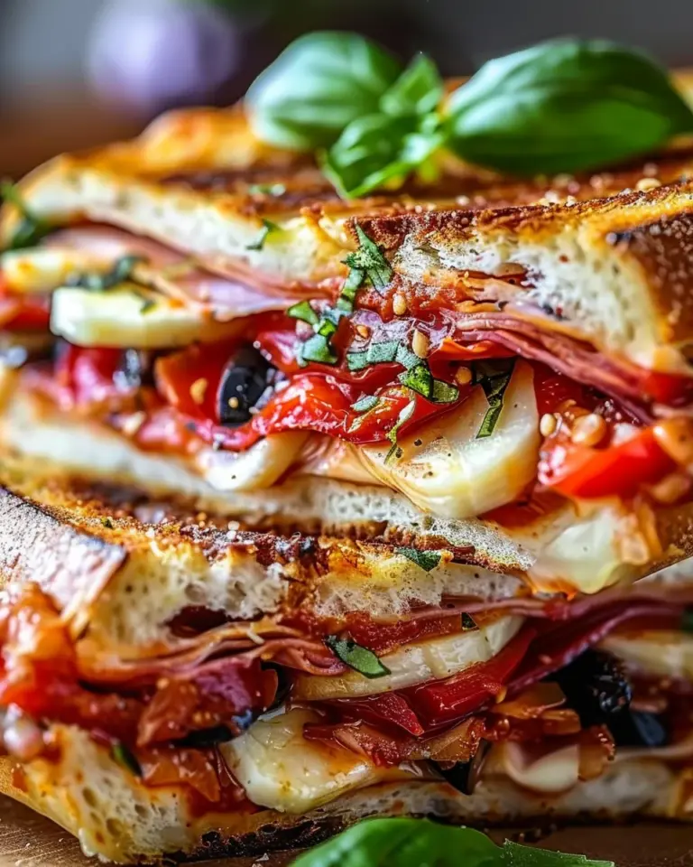 Baked Italian Grinder Sandwiches