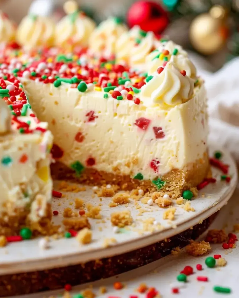 Christmas Sugar Cookie Cheesecake 2 a 7 15