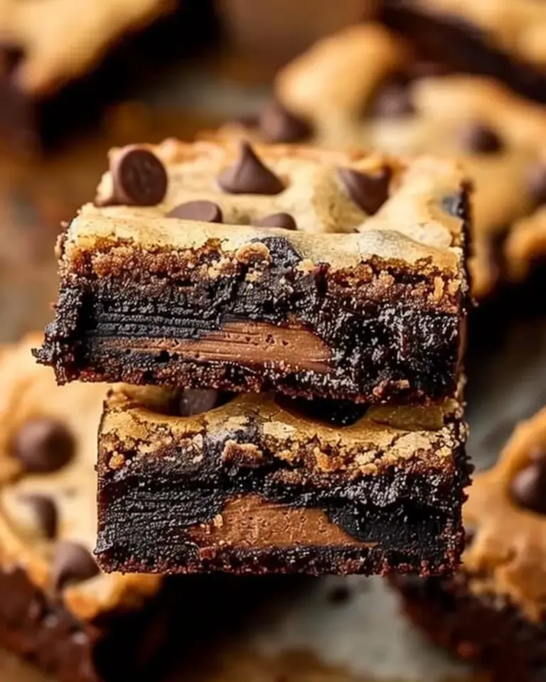 Cookie Dough Oreo Brownies