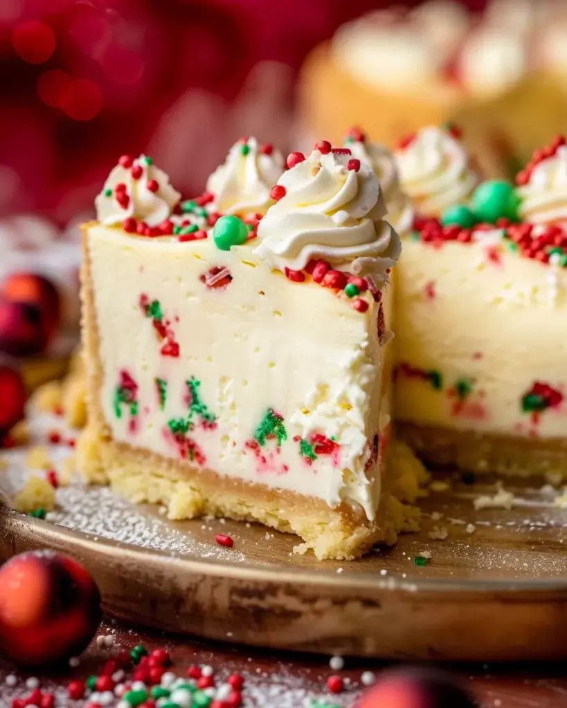 Christmas Sugar Cookie Cheesecake 1 b 7 17