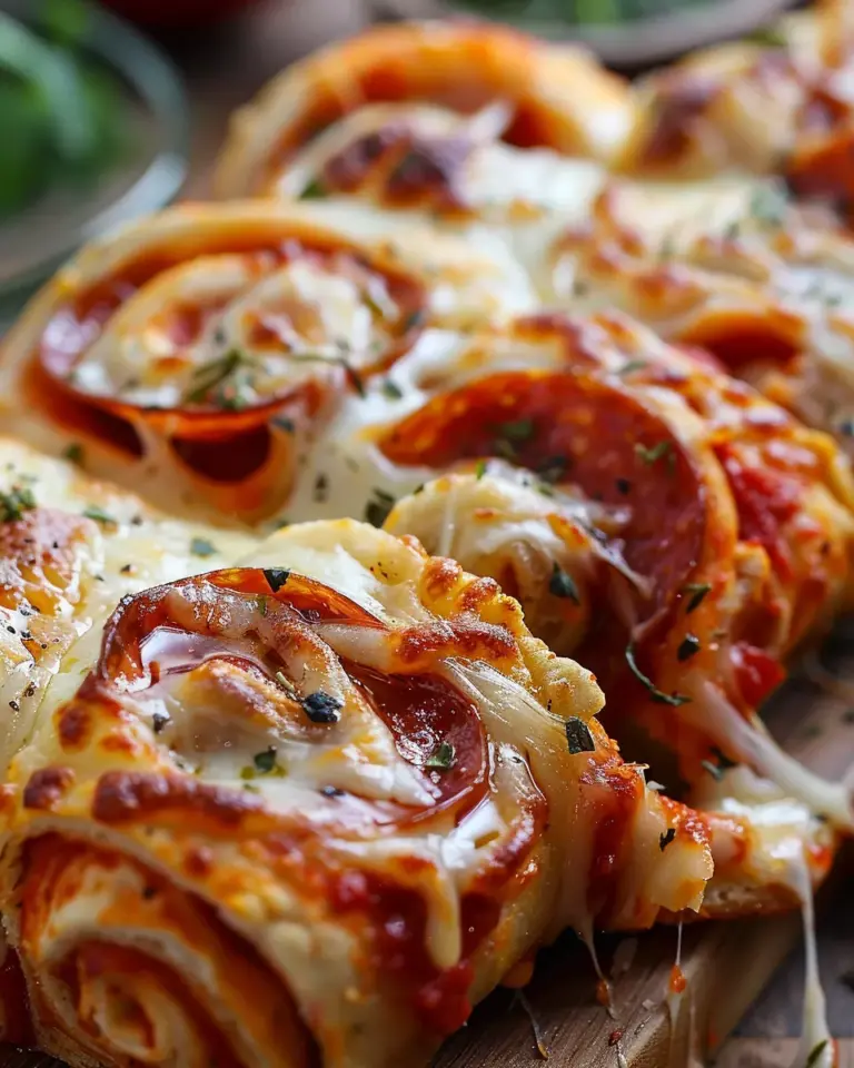 Cheesy Pepperoni Pizza Roll-Ups with Low-Carb Tortillas