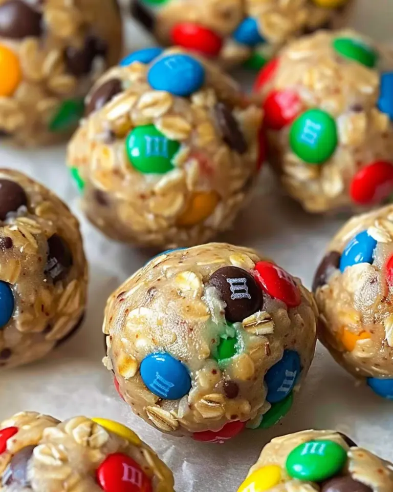 Monster Cookie Energy Balls