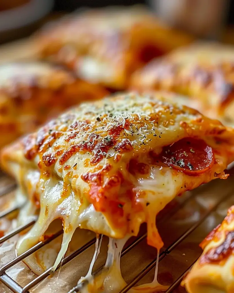 Cheesy Pizza Pockets