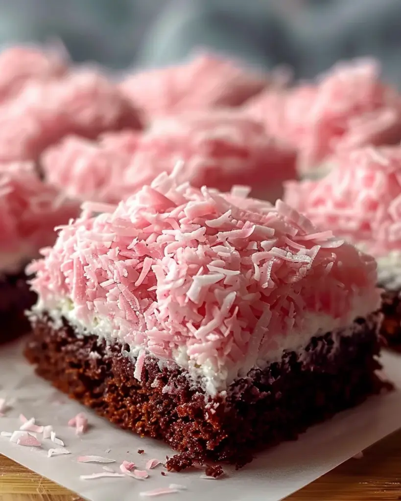 Pink Coconut Snowball Cake Bars 3 1 1 1