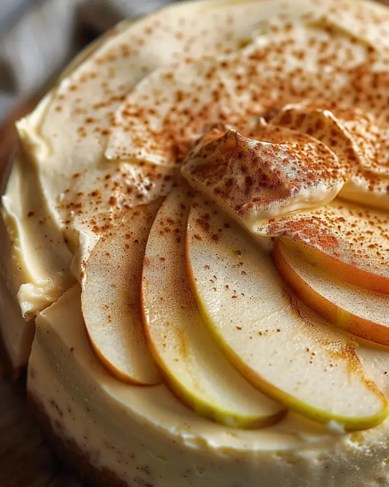 Apple Cider Cheesecake