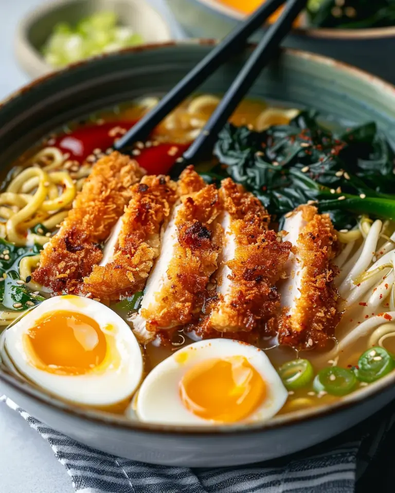 Chicken Katsu Ramen Recipe