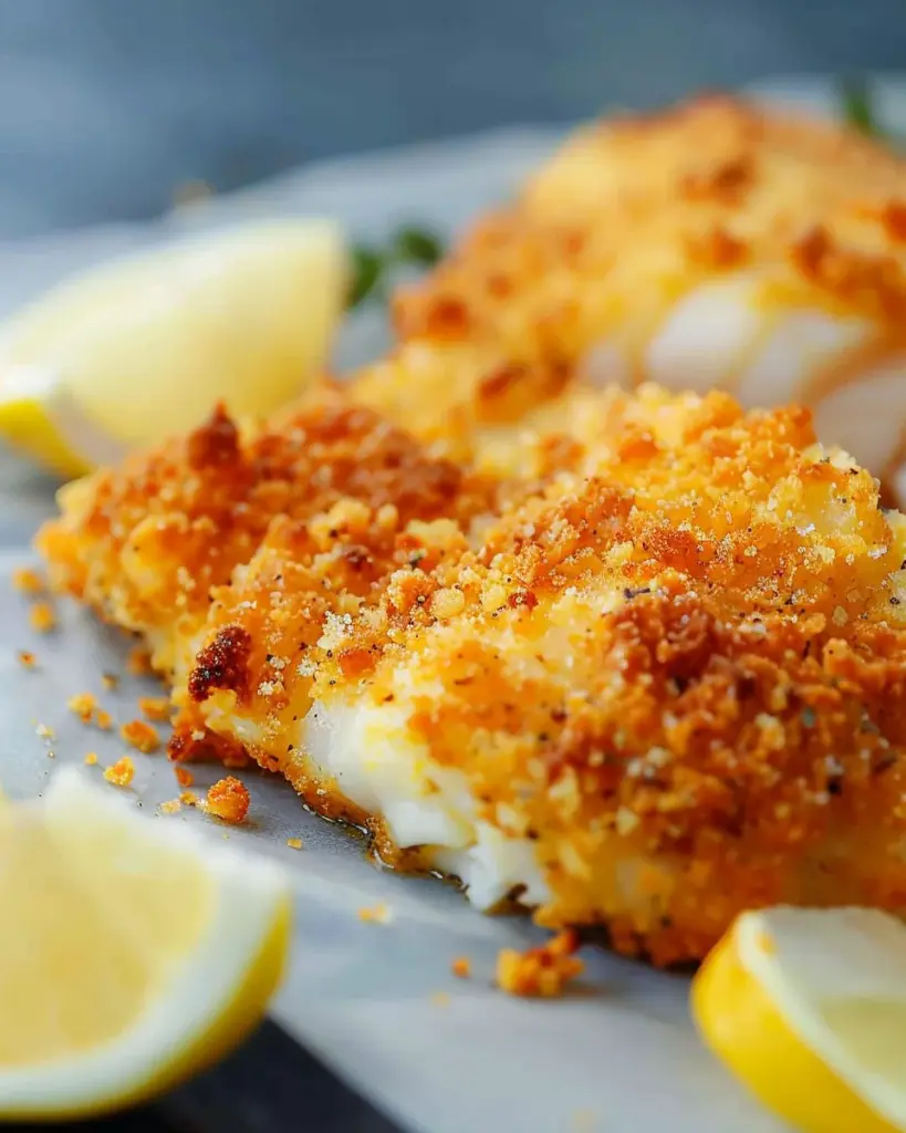 Parmesan Crusted Cod