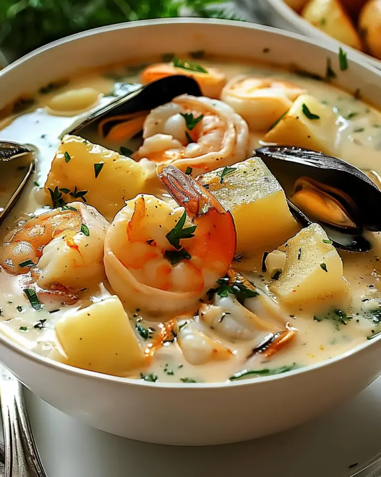Hearty Nova Scotia Seafood Chowder for Cozy Nights In