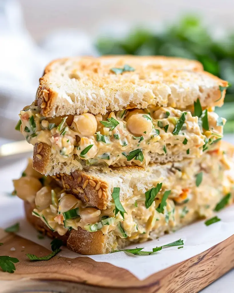 Chickpea Salad Sandwich