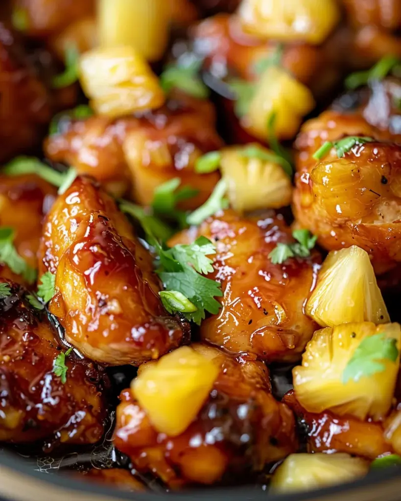 brown sugar pineapple chicken