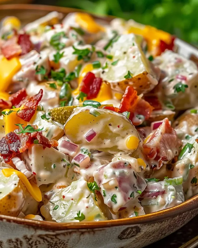 Steakhouse Potato Salad: A Creamy, Flavor-Packed Side Dish