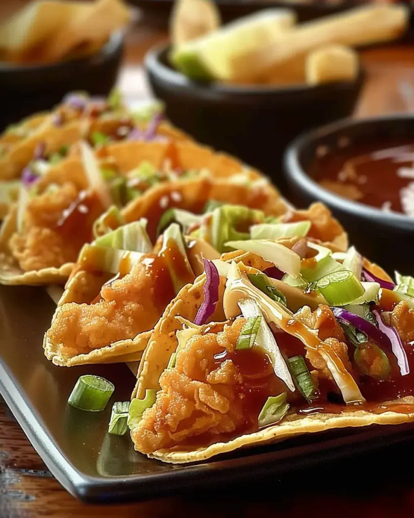 Applebee’s Chicken Wonton Tacos