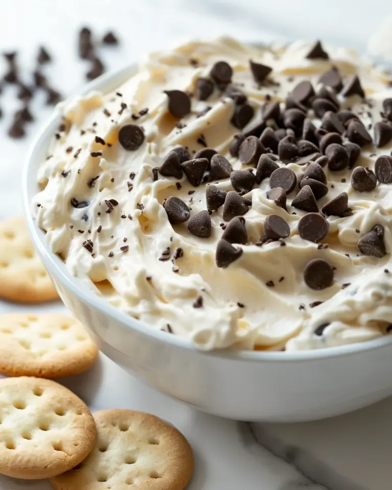 Chocolate Chip Dip in 5 Minutes