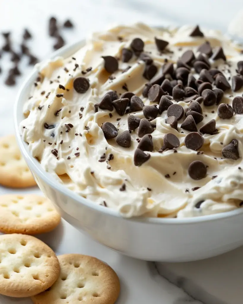 Chocolate Chip Dip in 5 Minutes