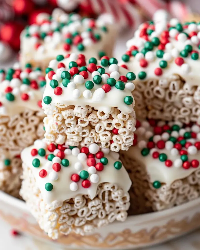 Christmas Rice Crispy Treats