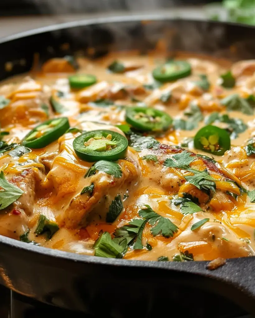 Creamy Jalapeño Chicken Skillet Recipe 4 3 1 6