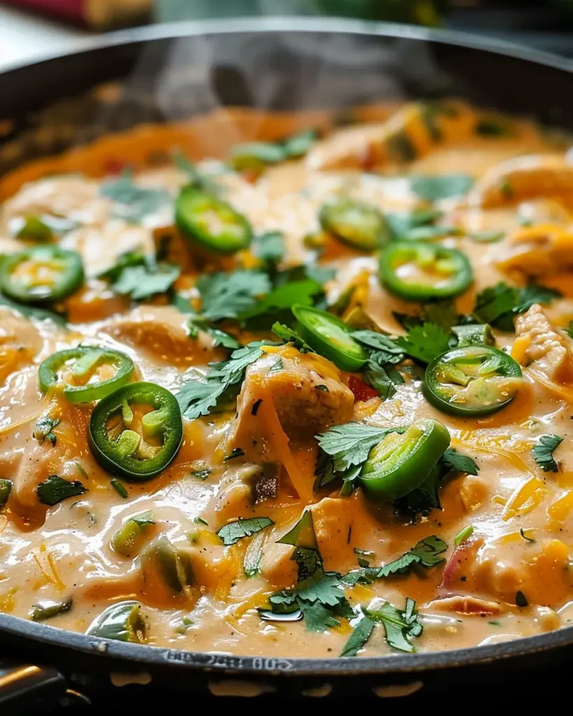 Creamy Jalapeño Chicken Skillet Recipe