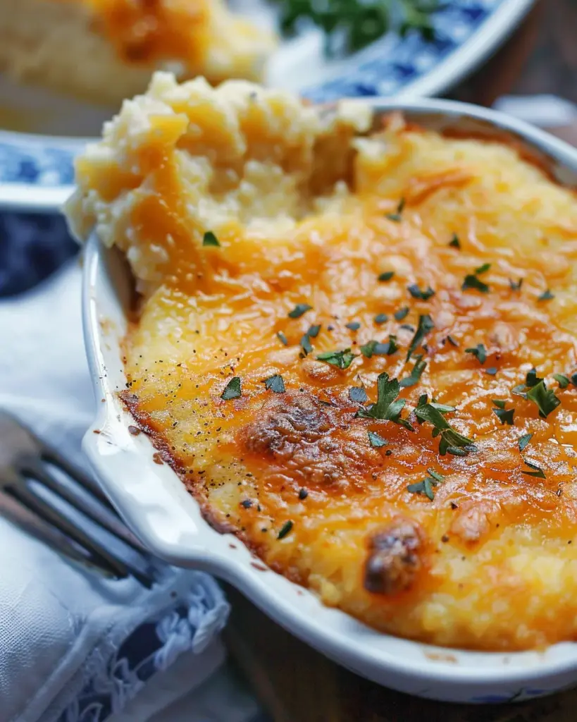 Baked Gouda Cheese Grits