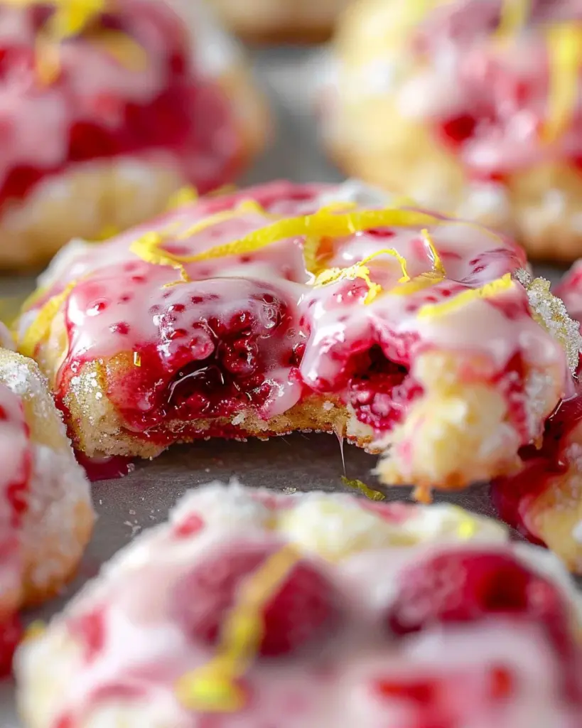 Lemon Raspberry Cookies 4 5 1 6