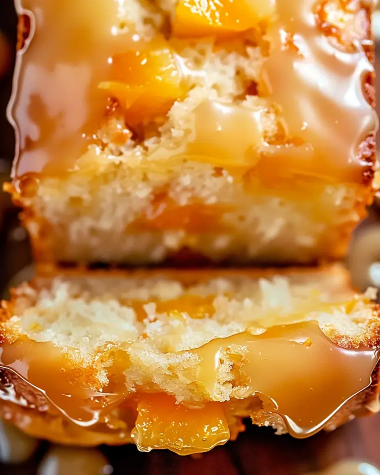 Heavenly Peach Bread