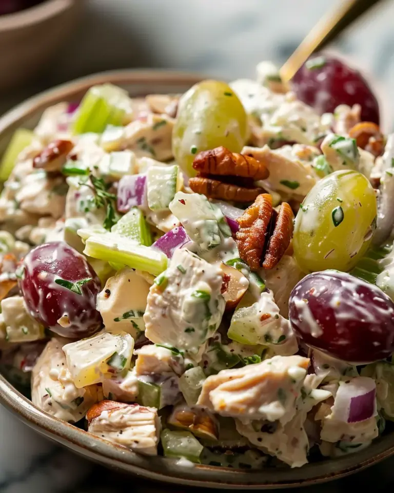 Chicken Salad Grapes Creamy