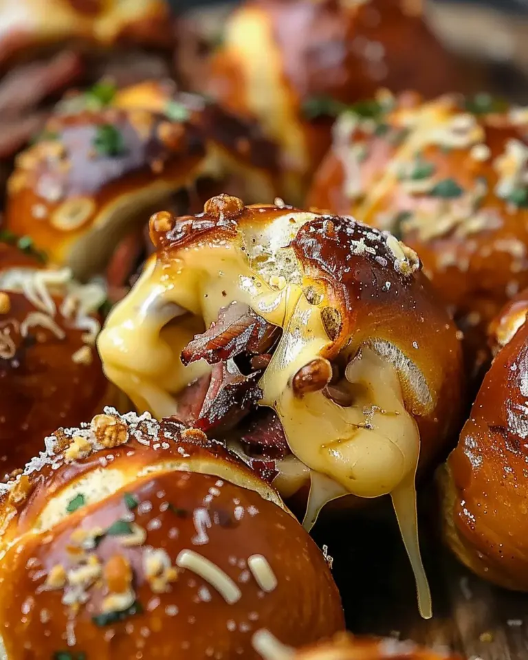 Smoked Brisket & Beer Cheese Pretzel Bombs: A Game-Changing Appetizer