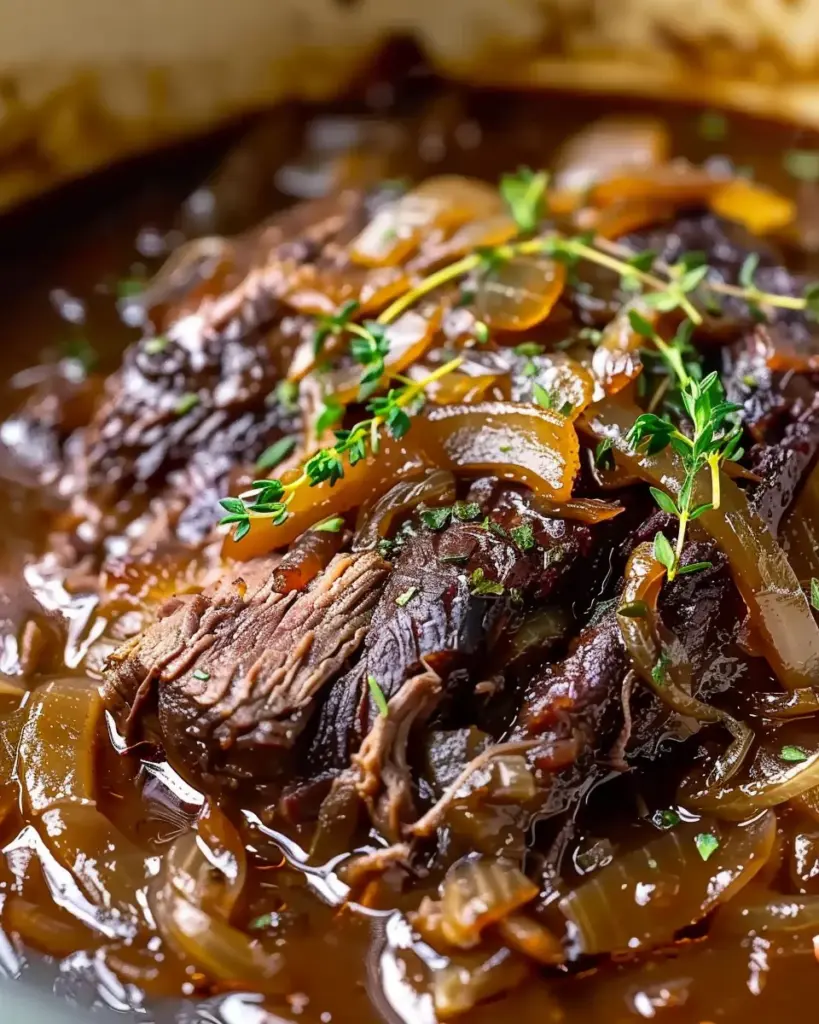 Comforting French Onion Pot Roast – theamazingfood