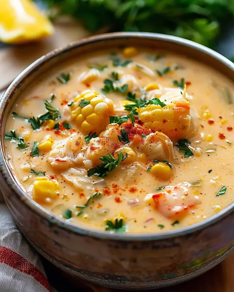 Bobby Flay’s Crab & Corn Chowder