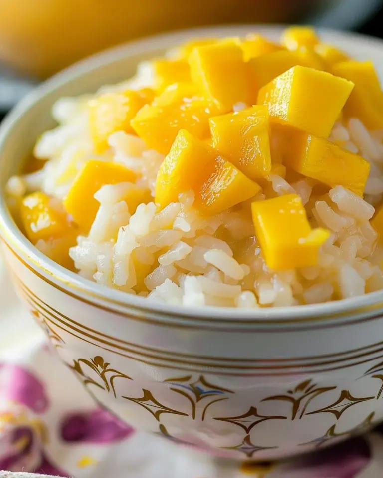 Mango Coconut Sticky Rice