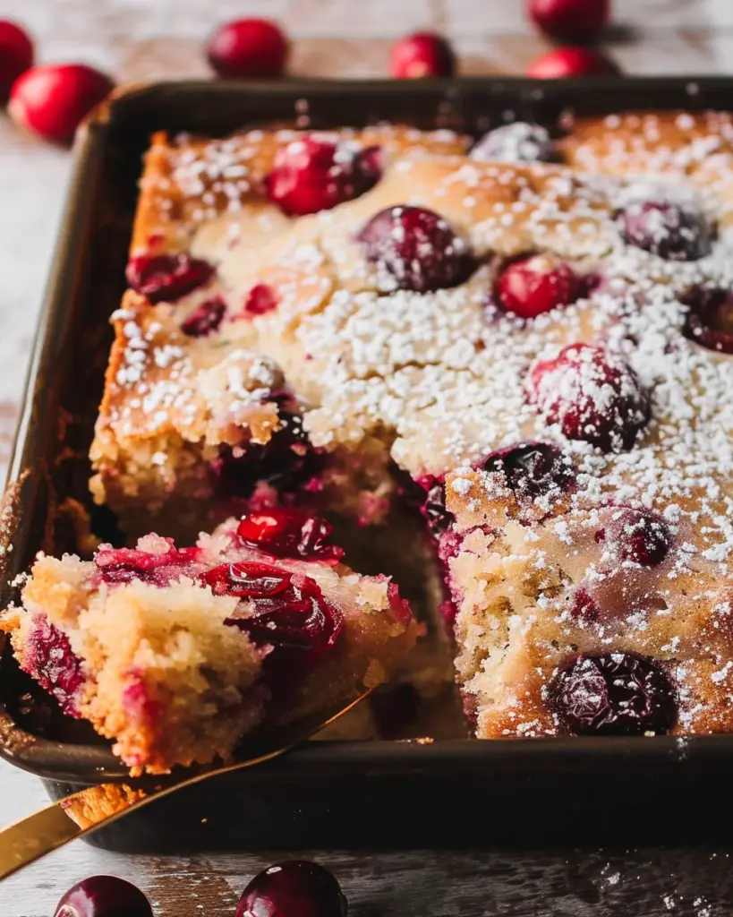 Cranberry Breakfast Cake