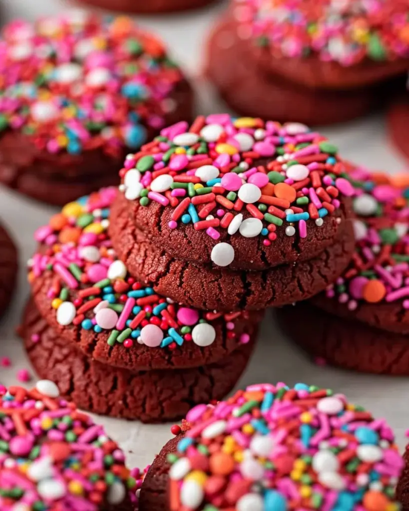 Red Velvet Cookies for Valentine’s Day
