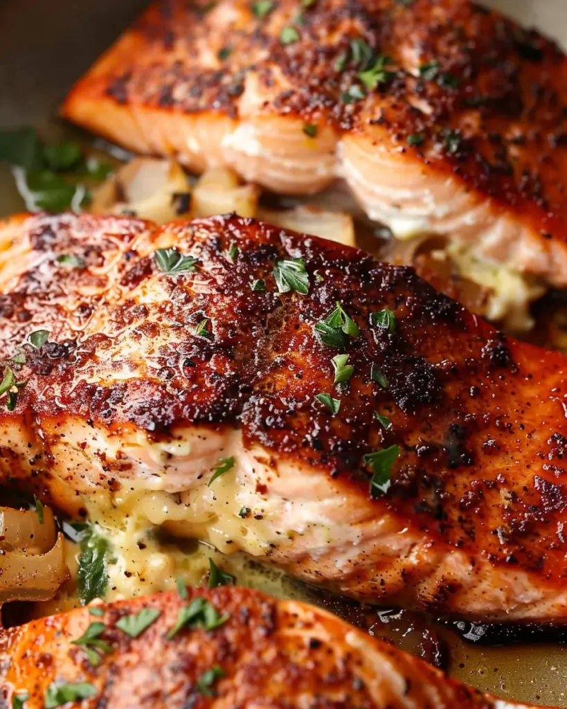 Stuffed Salmon Recipe