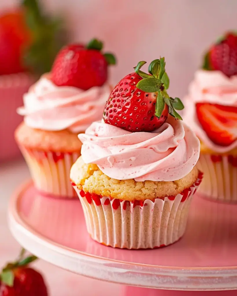 Strawberry Cupcakes Recipe