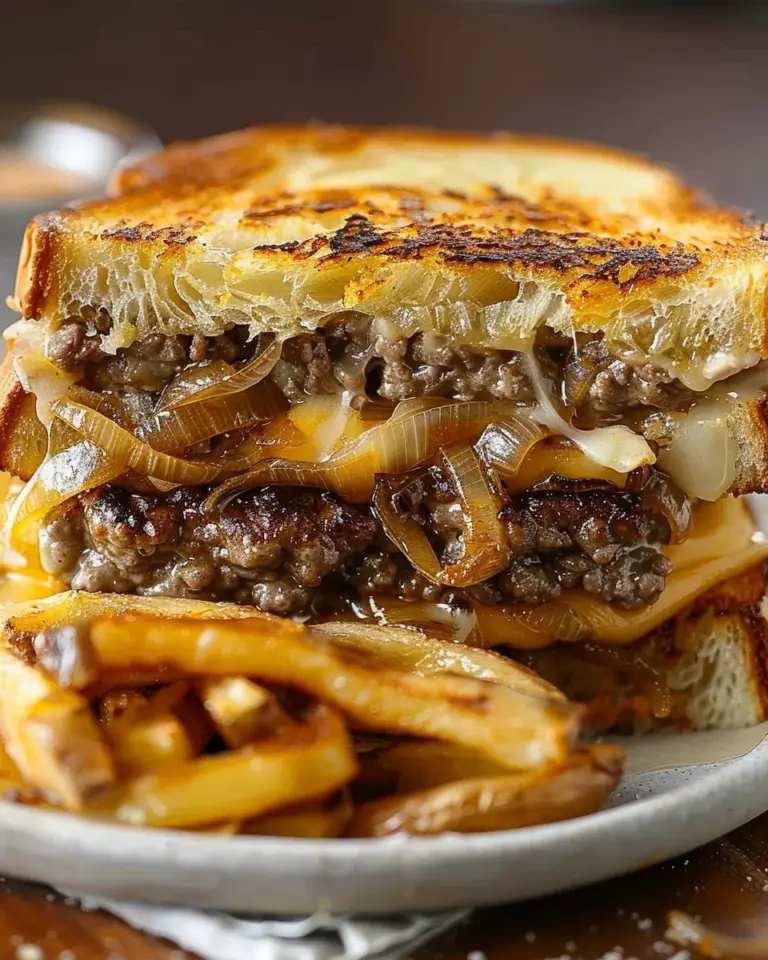 French Onion Patty Melt