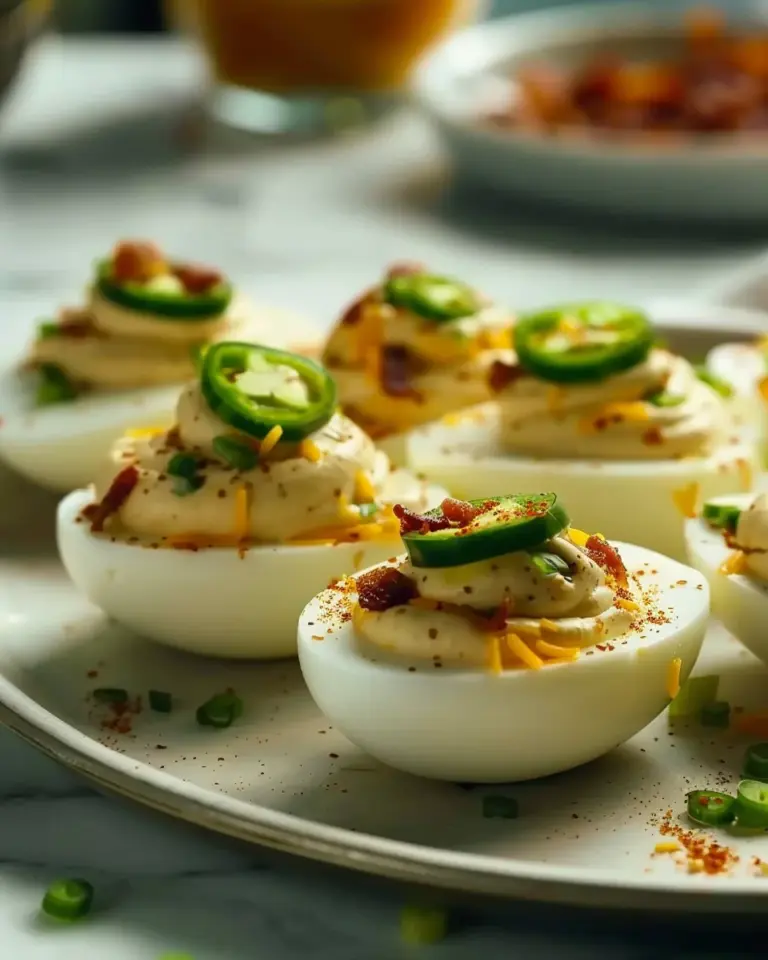 Jalapeño Popper Deviled Eggs – A Spicy Keto Recipe
