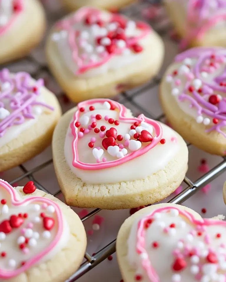 Valentine’s Day Sugar Cookies