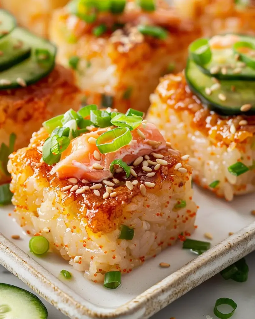 Crispy Rice Salmon