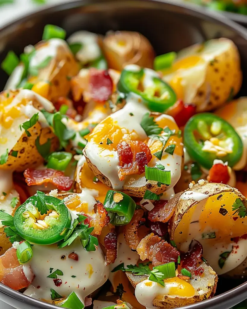 Jalapeño Popper Roasted Potato Salad