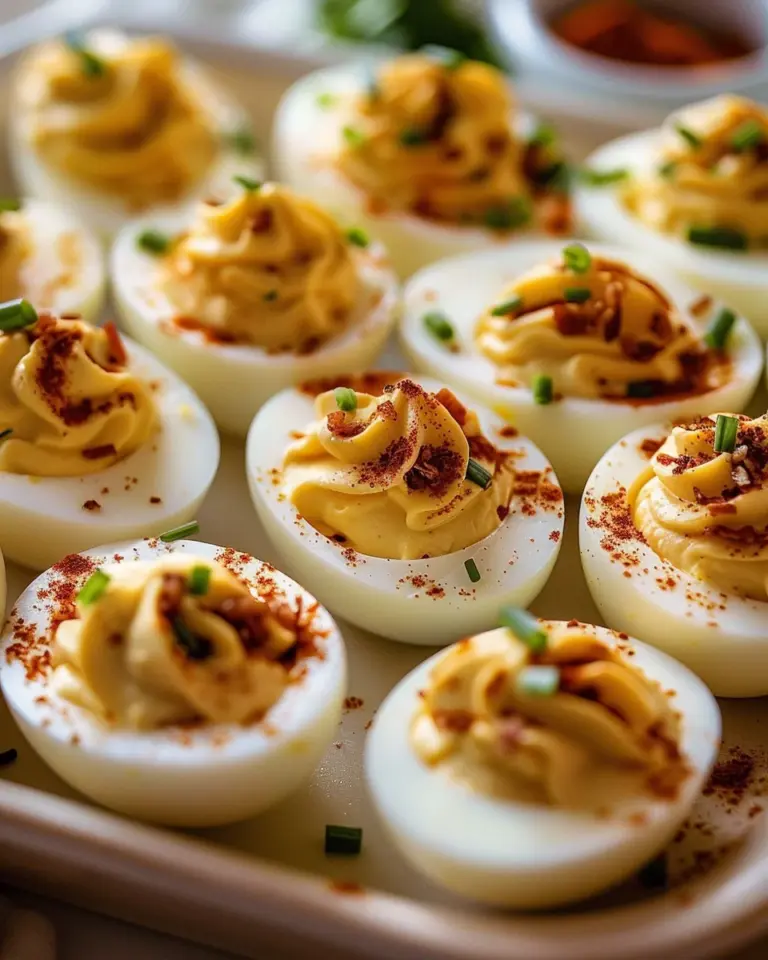 Million Dollar Deviled Eggs